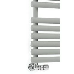 Terma Rolo Towel Designer Towel Rail 1085 x 520mm Grey / Silver 2111BTU 8 Terma Rolo Towel Designer Towel Rail 1085 x 520mm Grey / Silver 2111BTU -Towel Radiators shop 109HR A2