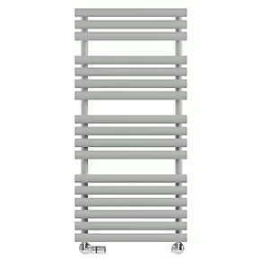 Terma Rolo Towel Designer Towel Rail 1085 x 520mm Grey / Silver 2111BTU 1 Terma Rolo Towel Designer Towel Rail 1085 x 520mm Grey / Silver 2111BTU
