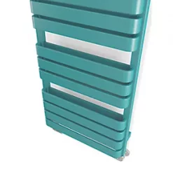 Terma Warp T Bold Designer Towel Rail 1110 x 500mm Teal 2660BTU 11 Terma Warp T Bold Designer Towel Rail 1110 x 500mm Teal 2660BTU -Towel Radiators shop 123RH A5