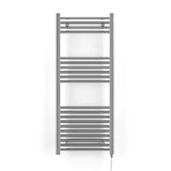 Terma Leo SIM Electric Towel Rail 1200 x 500mm Chrome 1023BTU