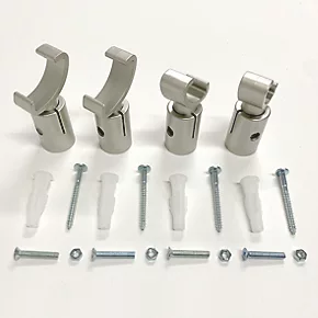 Towelrads Eton Designer Towel Radiator 1000 x 300mm Grey / Silver 931BTU 2 Towelrads Eton Designer Towel Radiator 1000 x 300mm Grey / Silver 931BTU - Image 2