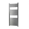 Towelrads Eton Designer Towel Radiator 1000 x 300mm Grey / Silver 931BTU