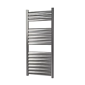Towelrads Eton Designer Towel Radiator 1000 x 300mm Grey / Silver 931BTU 1 Towelrads Eton Designer Towel Radiator 1000 x 300mm Grey / Silver 931BTU