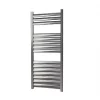 Towelrads Eton Designer Towel Radiator 1200 x 500mm Grey / Silver 1851BTU