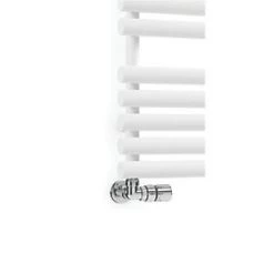 Terma Rolo Towel Rail 755 x 520mm White 1592BTU -Towel Radiators shop 157RH A4