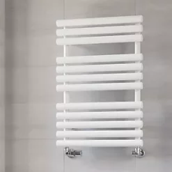 Terma Rolo Towel Rail 755 x 520mm White 1592BTU -Towel Radiators shop 157RH A5