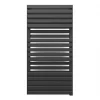 Terma Quadrus Bold One Electric Towel Rail 870 x 450mm Black 2046BTU