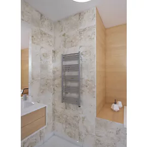 Terma Fiona One Electric Towel Rail 1140 x 480mm Sparkling Gravel 1364BTU 3 Terma Fiona One Electric Towel Rail 1140 x 480mm Sparkling Gravel 1364BTU - Image 3