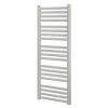 Blyss Angled Bar Towel Radiator 1200 x 500mm Silver 1777BTU