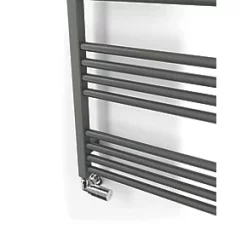 Terma Fiona Towel Rail 1620 x 500mm Sparkling Grey 2349BTU -Towel Radiators shop 184RH A5