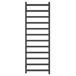 Terma Simple One Electric Towel Rail 1440 x 500mm Black 2046BTU