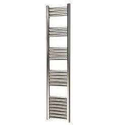 Towelrads Eton Designer Towel Radiator 1400 x 300mm Grey / Silver 1282BTU