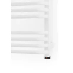 Terma Alex One Electric Towel Rail 760 x 500mm White 1364BTU -Towel Radiators shop 223RH A3