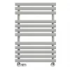 Terma Rolo Towel Designer Towel Rail 755 x 520mm Grey / Silver 1592BTU