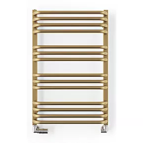 Terma Alex Heated Towel Rail 760 x 500mm Brass 1406BTU 2 Terma Alex Heated Towel Rail 760 x 500mm Brass 1406BTU - Image 2