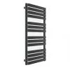 Terma Warp T One Electric Towel Rail 1110 x 500mm Black 2046BTU