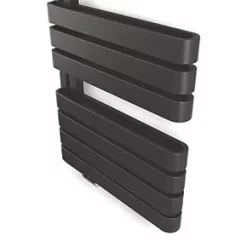 Terma Warp S Towel Rail 1110 x 500mm Black 2605BTU -Towel Radiators shop 247RH A5