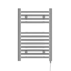 Terma Leo SIM Electric Towel Rail 600 x 400mm Chrome 512BTU