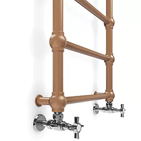 Terma Retro Designer Towel Rail 1170 x 504mm Copper 1051BTU 5 Terma Retro Designer Towel Rail 1170 x 504mm Copper 1051BTU - Image 5