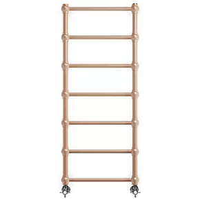 Terma Retro Designer Towel Rail 1170 x 504mm Copper 1051BTU 1 Terma Retro Designer Towel Rail 1170 x 504mm Copper 1051BTU