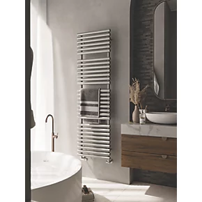 Terma Rolo Towel Rail 1800 x 520mm Grey 3454BTU 3 Terma Rolo Towel Rail 1800 x 520mm Grey 3454BTU - Image 3