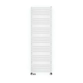Terma Alex Heated Towel Rail 1580 x 500mm White 2704BTU 2 Terma Alex Heated Towel Rail 1580 x 500mm White 2704BTU - Image 2