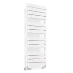 Terma Warp T Bold Designer Towel Rail 1110 x 500mm White 2660BTU