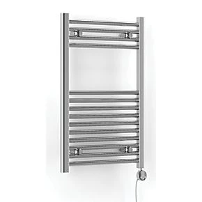 Terma Leo MEG Electric Towel Rail 800 x 500mm Chrome 682BTU 2 Terma Leo MEG Electric Towel Rail 800 x 500mm Chrome 682BTU - Image 2