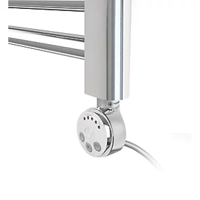 Terma Leo MEG Electric Towel Rail 800 x 500mm Chrome 682BTU 3 Terma Leo MEG Electric Towel Rail 800 x 500mm Chrome 682BTU - Image 3