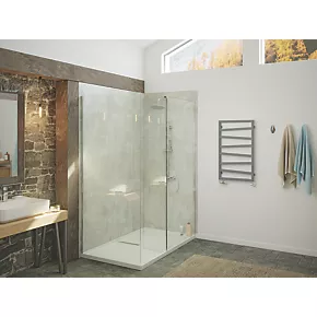 Terma Zig Zag Designer Towel Rail 835 x 500mm Grey 1091BTU 3 Terma Zig Zag Designer Towel Rail 835 x 500mm Grey 1091BTU - Image 3