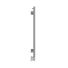 Terma Zig Zag Designer Towel Rail 835 x 500mm Grey 1091BTU 4 Terma Zig Zag Designer Towel Rail 835 x 500mm Grey 1091BTU - Image 4