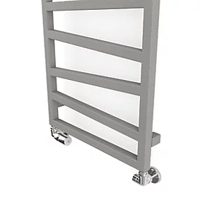 Terma Zig Zag Designer Towel Rail 835 x 500mm Grey 1091BTU 6 Terma Zig Zag Designer Towel Rail 835 x 500mm Grey 1091BTU - Image 6