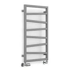 Terma Zig Zag Designer Towel Rail 835 x 500mm Grey 1091BTU