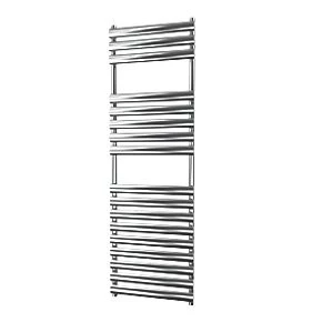 Towelrads Dorney Designer Towel Radiator 1500 x 500mm Chrome 1528BTU 1 Towelrads Dorney Designer Towel Radiator 1500 x 500mm Chrome 1528BTU