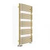 Terma Alex Heated Towel Rail 1140 x 500mm Brass 2017BTU