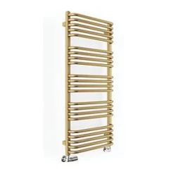 Terma Alex Heated Towel Rail 1140 x 500mm Brass 2017BTU