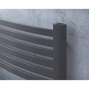 Ximax K4 Designer Towel Radiator 1710 x 580mm Anthracite 2905BTU 2 Ximax K4 Designer Towel Radiator 1710 x 580mm Anthracite 2905BTU - Image 2