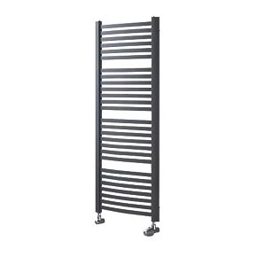 Ximax K4 Designer Towel Radiator 1710 x 580mm Anthracite 2905BTU 1 Ximax K4 Designer Towel Radiator 1710 x 580mm Anthracite 2905BTU