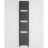 Terma Salisbury Designer Towel Rail 1360 x 300mm Black 1317BTU