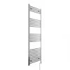 Terma Leo Electric Towel Rail with Fixed Element 1600 x 500mm Chrome 1023BTU
