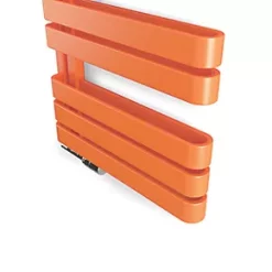 Terma Warp S Towel Rail 655 x 500mm Orange 1535BTU -Towel Radiators shop 353RH A5