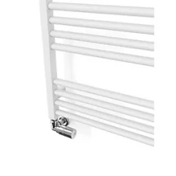 Terma Fiona Towel Rail 1380 x 500mm White 2002BTU -Towel Radiators shop 354RH A4