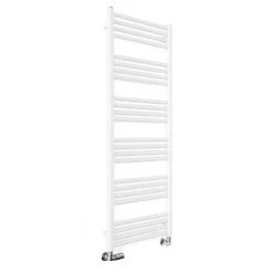 Terma Fiona Towel Rail 1380 x 500mm White 2002BTU
