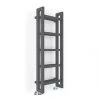 Terma Stand Heated Towel Rail 1150 x 400mm Grey 2097BTU