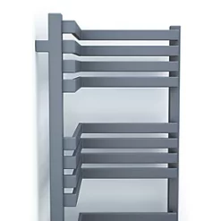Terma Incorner Designer Towel Rail 1005 x 350mm Grey 1863BTU -Towel Radiators shop 369HR A2