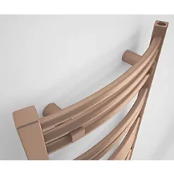 Terma Jade Designer Towel Rail 1149 x 400mm Copper 1406BTU -Towel Radiators shop 372HR A2