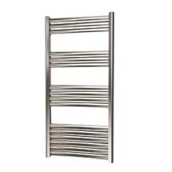Towelrads Eton Designer Towel Radiator 1000 x 500mm Grey / Silver 1555BTU