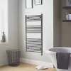 Towelrads Richmond Thermostatic Electric Towel Radiator 1186 x 450mm Anthracite 1365BTU