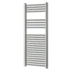 Blyss Flat Ladder Towel Radiator 1200 x 450mm Chrome 1136BTU