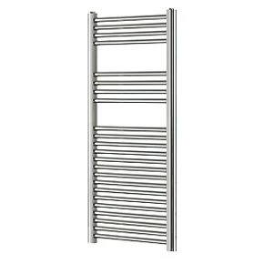 Blyss Flat Ladder Towel Radiator 1200 x 450mm Chrome 1136BTU 1 Blyss Flat Ladder Towel Radiator 1200 x 450mm Chrome 1136BTU